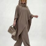 ست پانچ و شلوار مدل چکاوک کد 6710