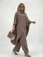 ست پانچ و شلوار مدل چکاوک کد 6710
