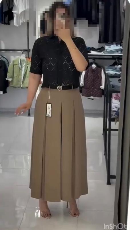 Screenshot دامن شلواری پیله دار کد 6599 - Image 1
