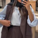 ست وست و‌ شلوار مدل نهال کد 6709