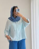 ست شومیز و شلوار مدل هلیا کد 6549 - Image 7