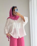 ست شومیز و شلوار مدل هلیا کد 6549 - Image 4