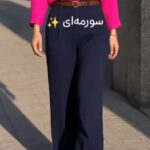 شلوار بگ کرپ مازراتی کد 6731