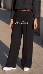 شلوار بگ کرپ مازراتی کد 6731 - Image 4