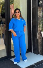 ست تیشرت و شلوار مدل miu miu کد 6746 - Image 4